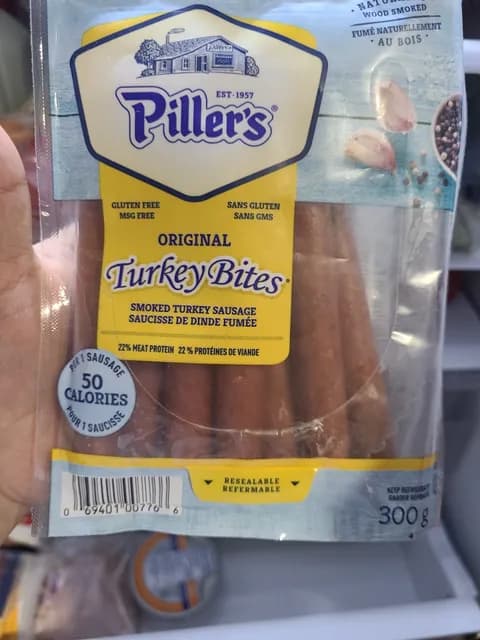 Piller'S Original Turkey Bites