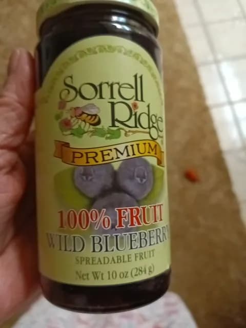 Sorrell Ridge Premium Wild Blueberry Spreadable Fruit