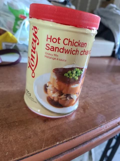 Loney'S Hot Chicken Sandwich Chaud Gravy Mix