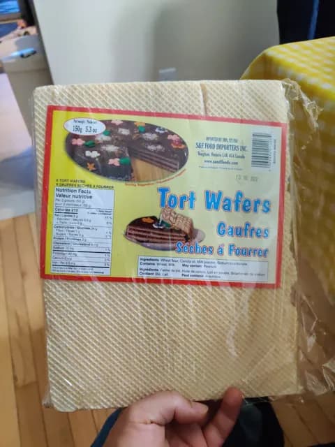 S&F Food Importers Inc. Tort Wafers