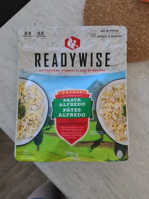 Ready Wise Pasta Alfredo With Chicken