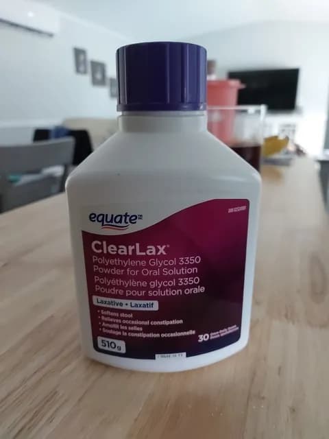 Equate Clearlax Laxative