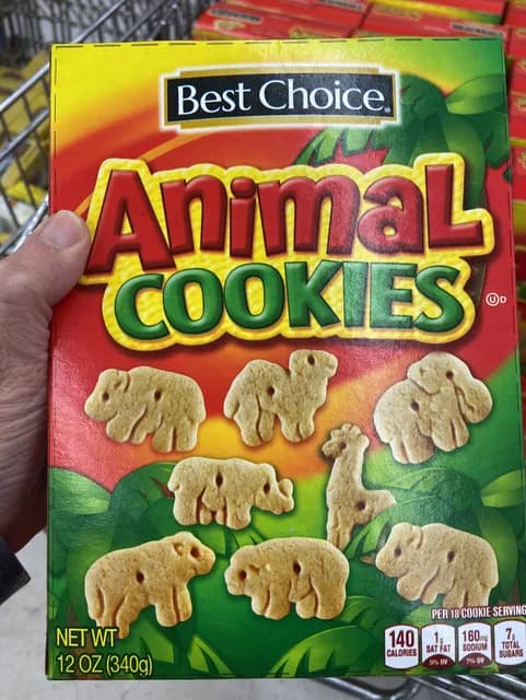 Best Choice Animal Cookies