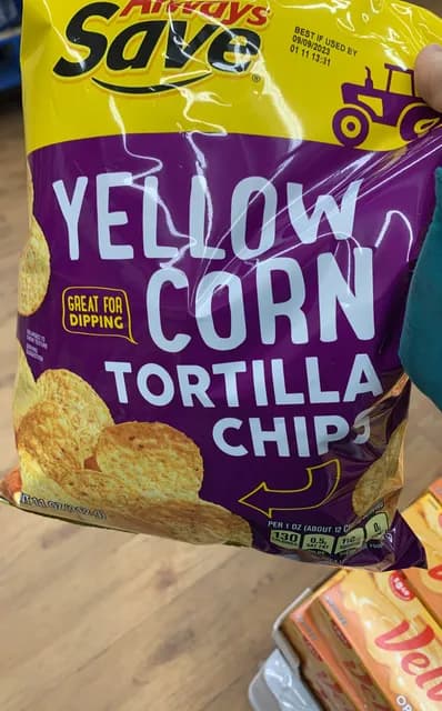 Always Save Yellow Corn Tortilla Chips