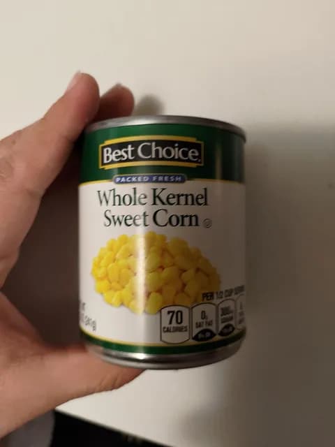 Best Choice Packed Fresh Whole Kernel Sweet Corn