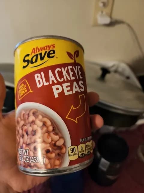 Always Save Blackeye Peas