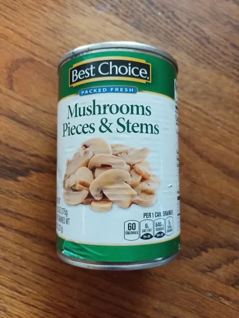 Best Choice Mushrooms Pieces & Stems