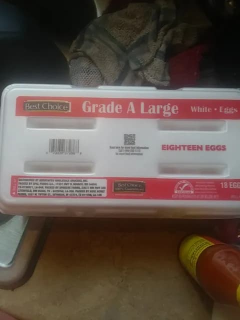Best Choice Grade A Large White Eggs