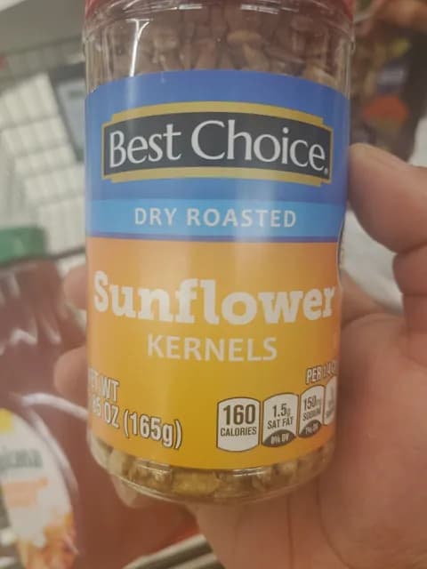 Best Choice Dry Roasted Sunflower Kernels