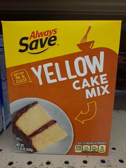 Always Save Yellow Cake Mix