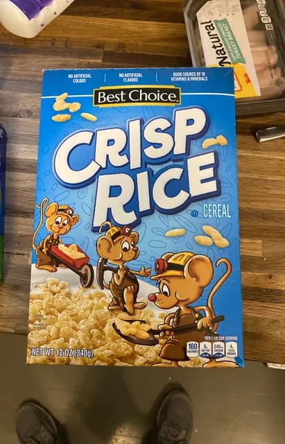 Best Choice Crisp Rice Cereal