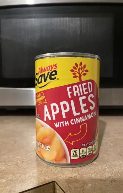 Always Save Fried Apples With Cinnamon