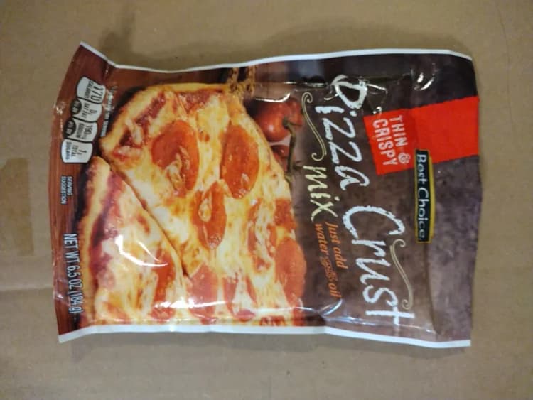 Best Choice Thin & Crispy Pizza Crust Mix
