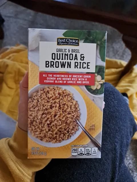 Best Choice Garlic & Basil Quinoa & Brown Rice