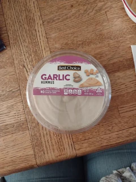 Best Choice Garlic Hummus