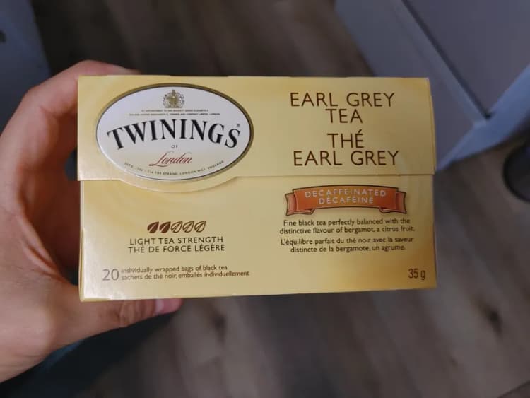 Twinings Of London Decaffeinated Earl Grey Tea