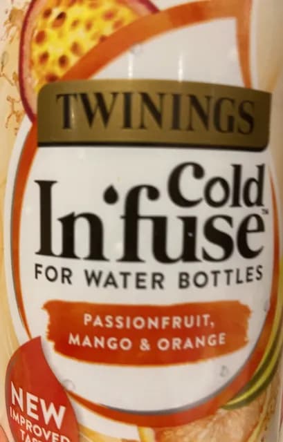 Twinings Passionfruit, Mango & Orange Cold Infuse For Water Bottles