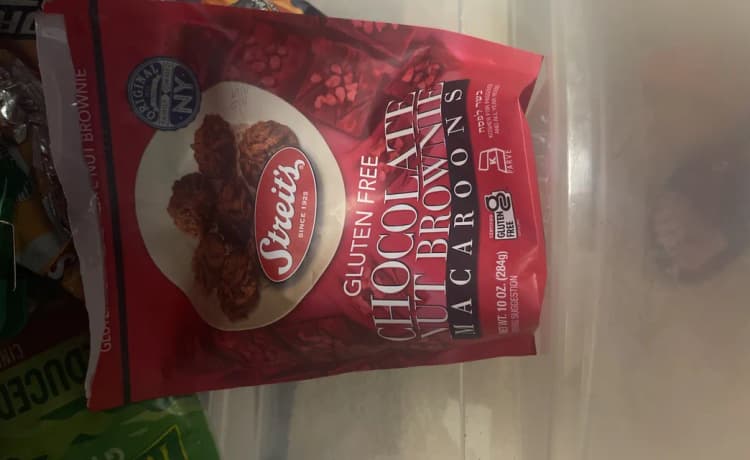 Streit'S Gluten Free Chocolate Nut Brownie Macaroons