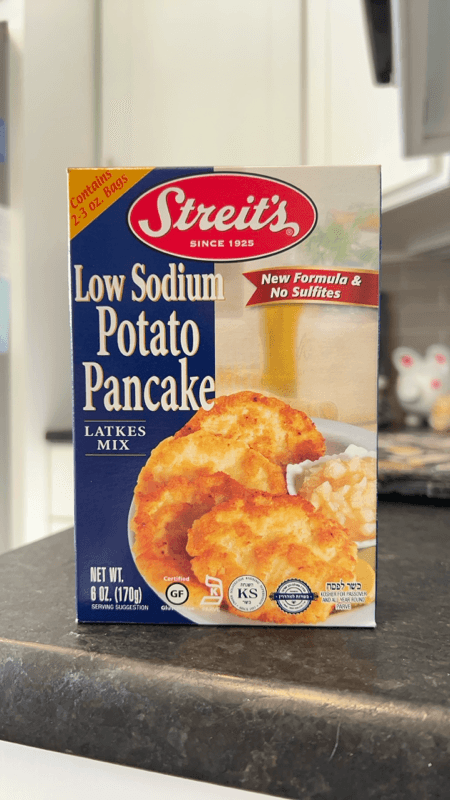 Streits No Salt Potato Pancake