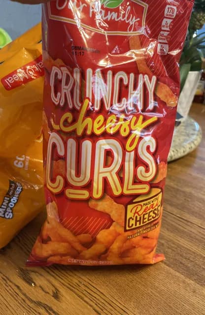 Our Family Crunchy Cheesy Curls