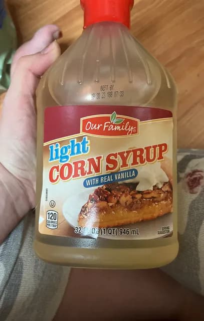 Our Family Light Corn Syrup With Real Vanilla