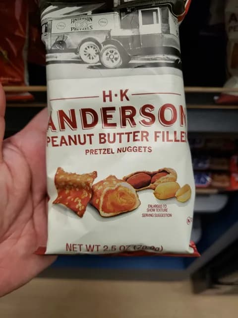 H.K. Anderson Peanut Butter Filled Pretzel Nuggets