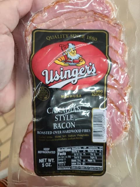 Usinger'S Canadian Style Bacon