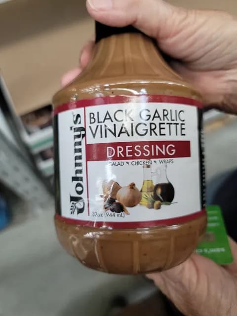 Johnny'S Black Garlic Vinaigrette Dressing