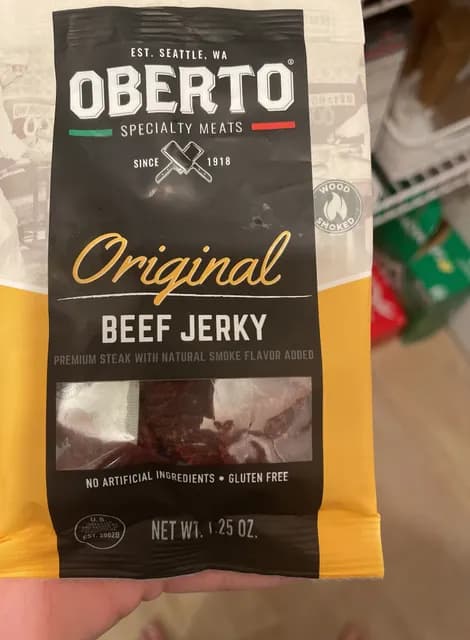 Oberto Specialty Meats Original Beef Jerky