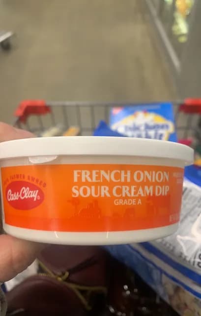 Cass-Clay French Onion Sour Cream Dip