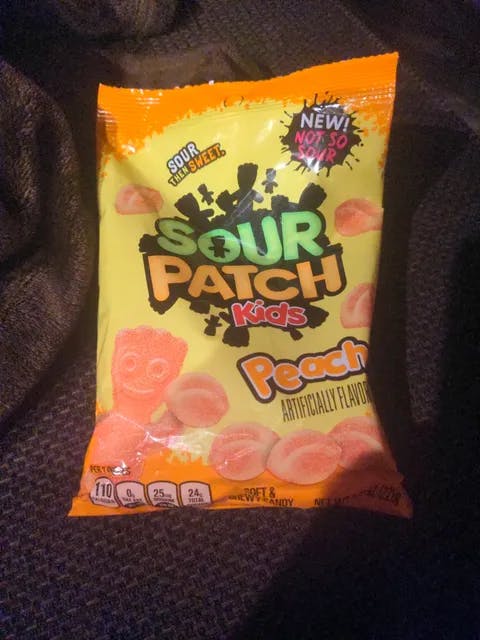Sour Patch Soft and Chewy Candy Peach