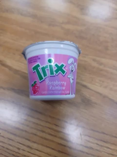 Trix Raspberry Rainbow Flavor Yogurt