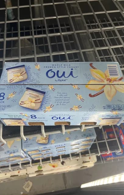 Yoplait Oui Whole Milk French Style Yogurt