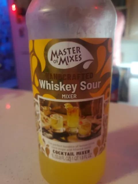 Master Of Mixes Whiskey Sour Cocktail Mixer