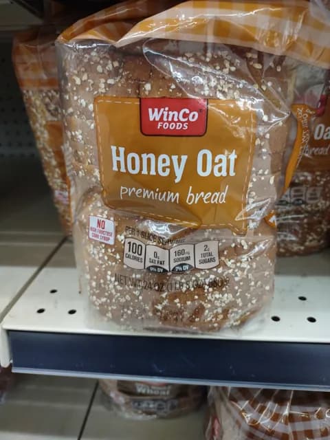 Winco Foods Honey Oat Premium Bread