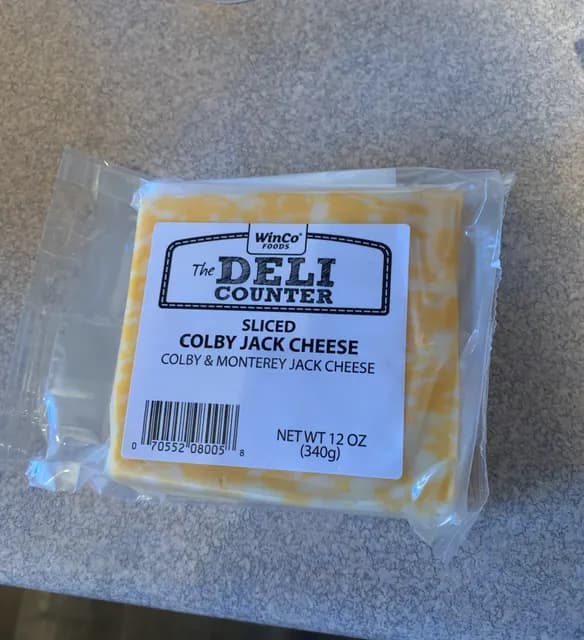 Winco Foods The Deli Counter Sliced Colby Jack Cheese