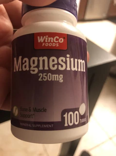 Winco Foods Magnesium Mineral Supplement
