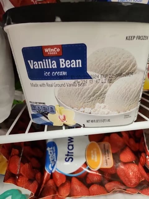 Winco Foods Vanilla Bean Ice Cream