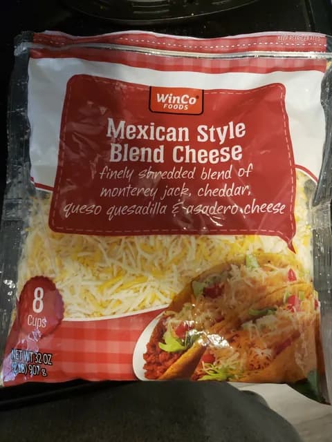 Winco Foods Mexican Style Blend Cheese