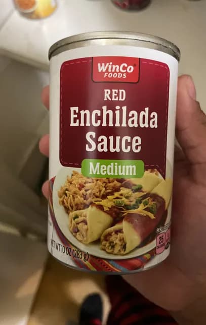 Winco Foods Medium Red Enchilada Sauce