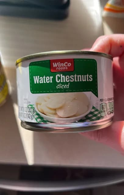 Winco Foods Water Chestnuts Sliced