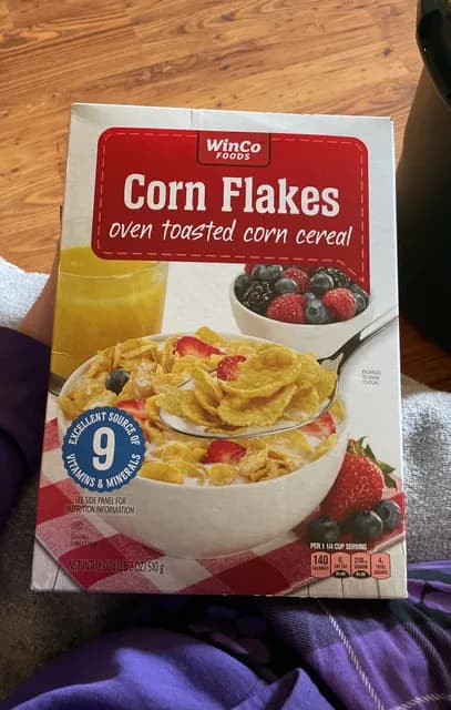 Winco Foods Corn Flakes Oven Toasted Corn Cereal