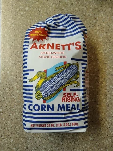 Arnett'S Sifted-White Stone Ground Self-Rising Corn Meal