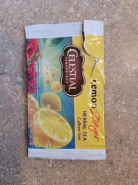 Celestial Seasonings Lemon Zinger Herbal Tea