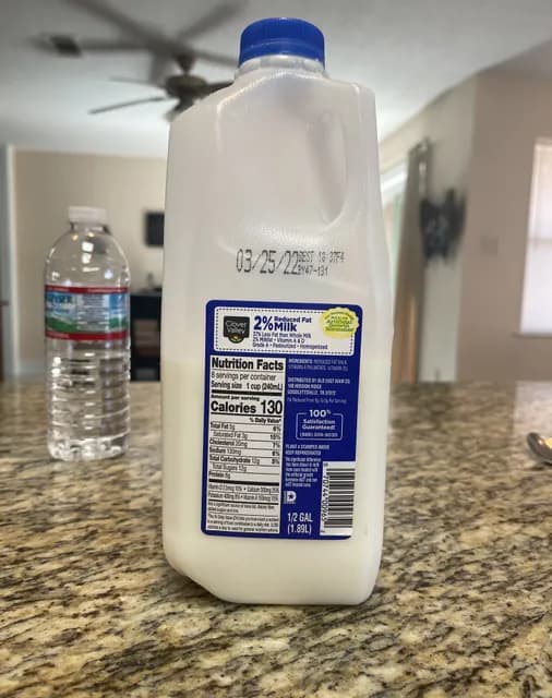 Clover Valley 2% Reduced Fat Milk