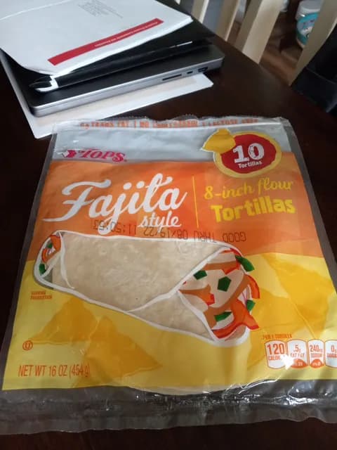 Tops Fajita Style Tortillas