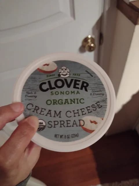 Clover Sonoma Organic Cream Cheese Spread