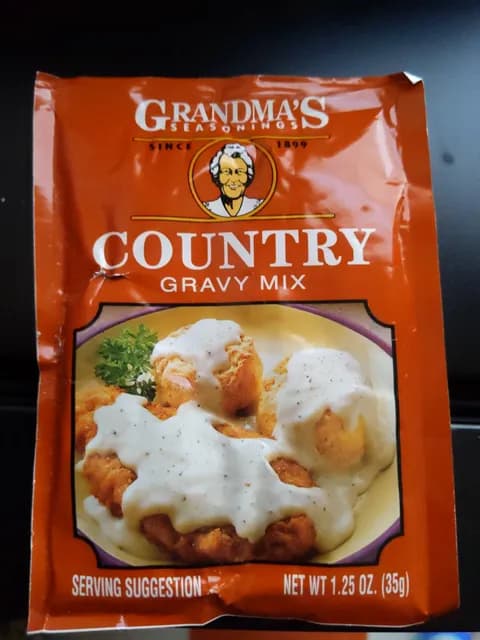 Grandma'S Seasonings Country Gravy Mix