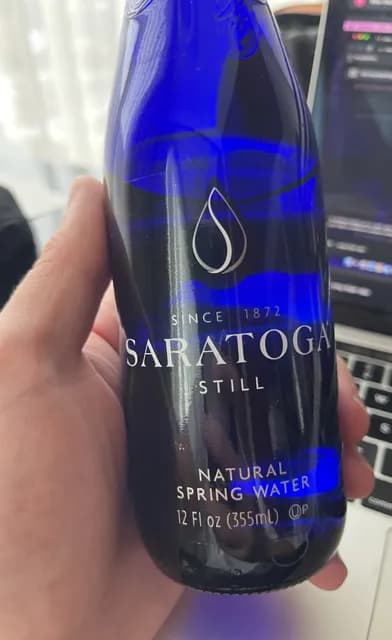 Saratoga Natural Spring Water