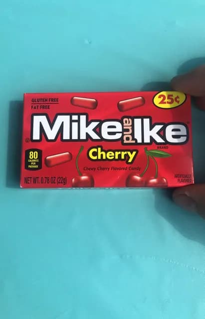 Mike And Ike Chewy Cherry Flavored Candy